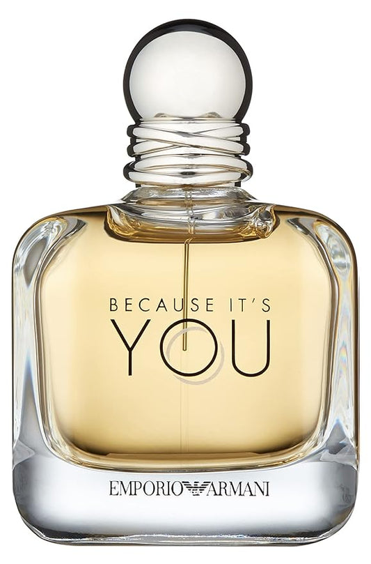 Giorgio Armani Women 100ml : Emporio Armani Because It's You Rose Eau de Liquide Perfume 3.4 oz/100 mL