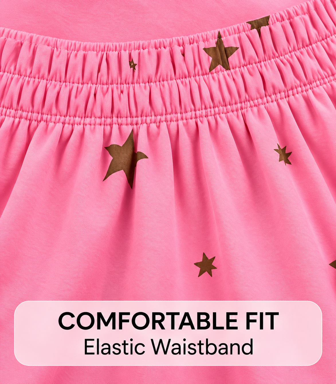 Pink Star Print Co-ord Set | ₹399/- ONLY